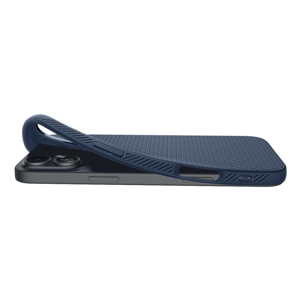 Futrola za Apple iPhone 16, Spigen, Liquid Air, Mornarsko plava ACS08195