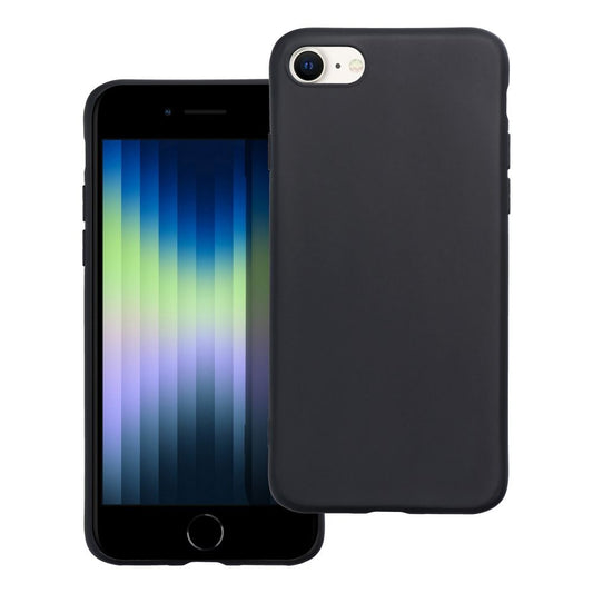 Maska za Apple iPhone SE (2022) / SE (2020) / 8 / 7, OEM, Matt, Crna
