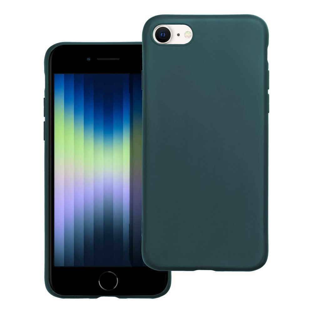Maska za Apple iPhone SE (2022) / SE (2020) / 8 / 7, OEM, Matt, Zelena