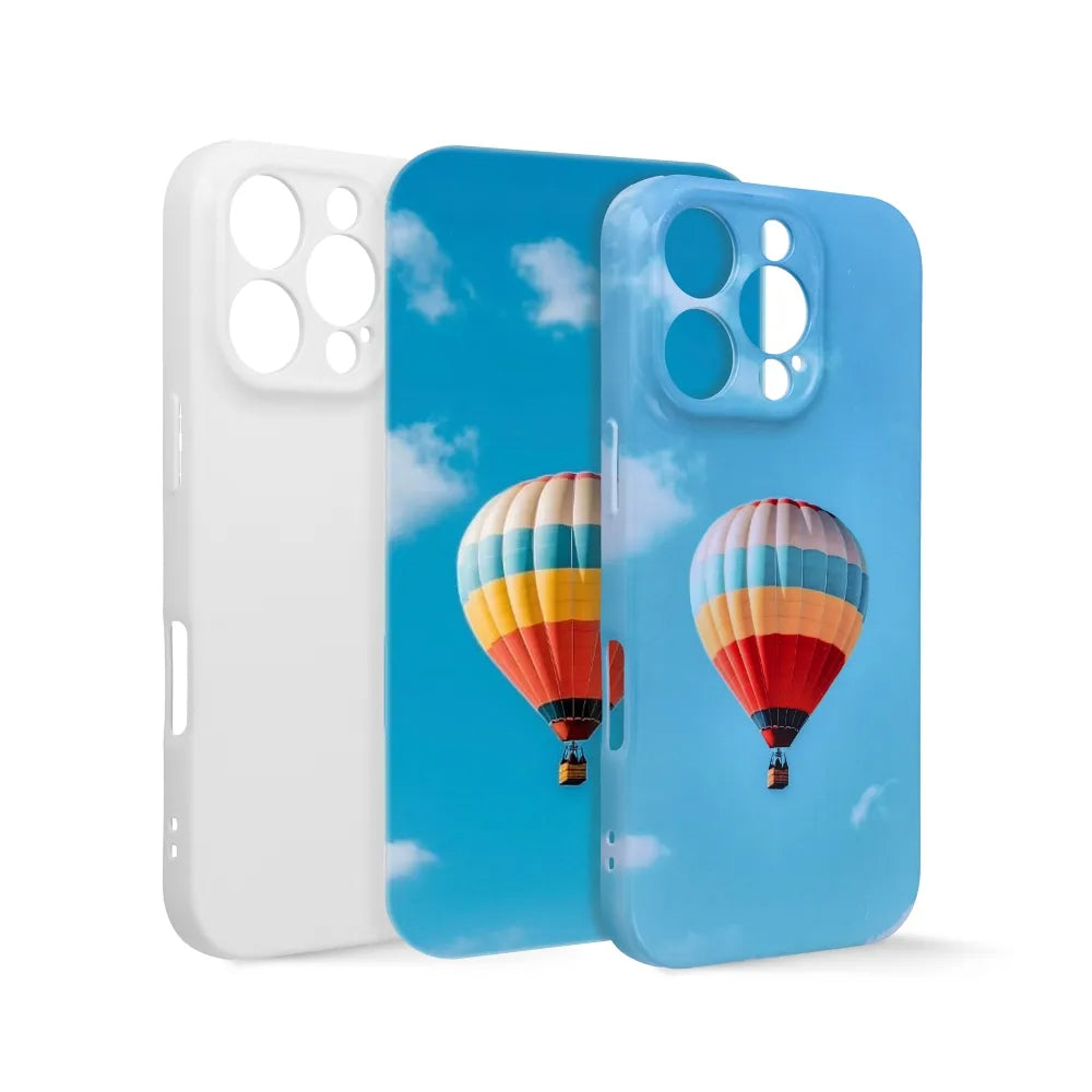 Maska za sublimaciju Apple iPhone 16 Pro, OEM, Soft, Bijela