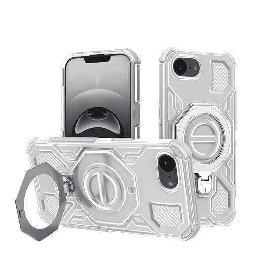 Maska za Apple iPhone 17e / 16e, Techsuit, Carbon Shield Pro, Bijela