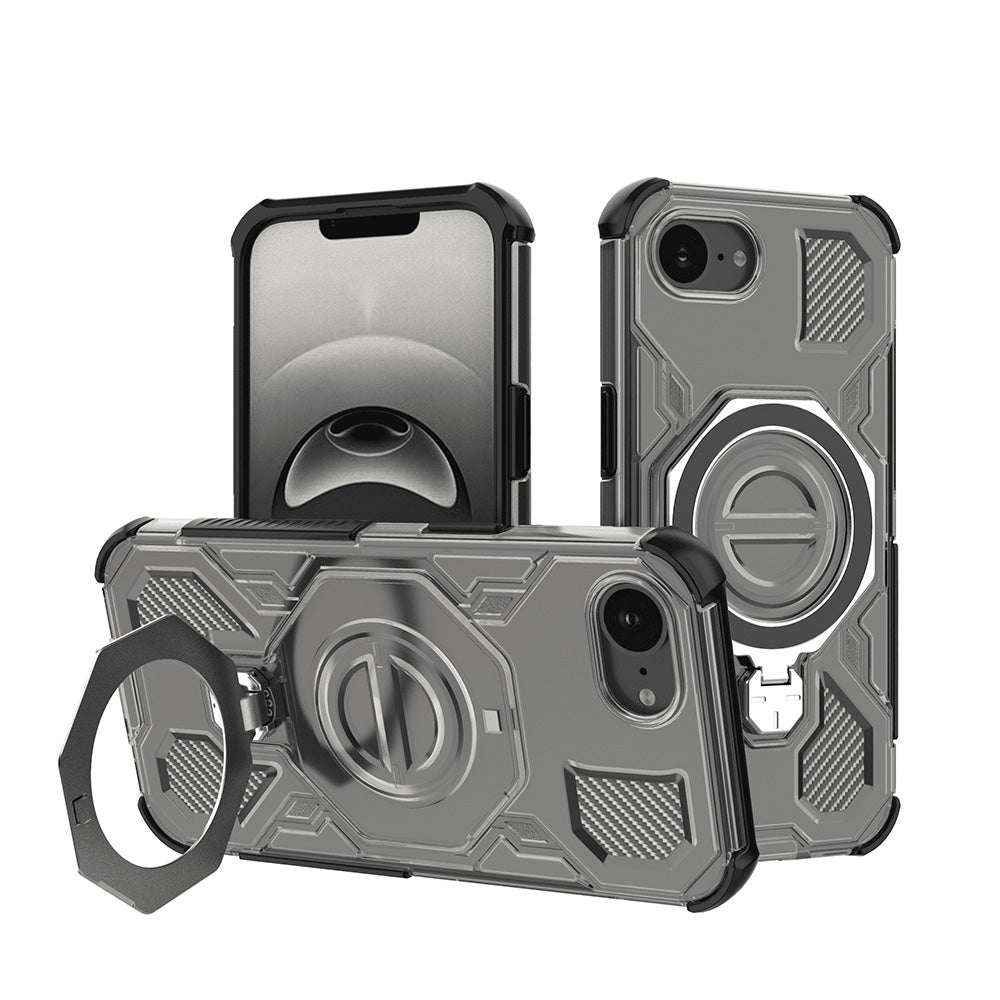 Maska za Apple iPhone 17e / 16e, Techsuit, Carbon Shield Pro, Dimna