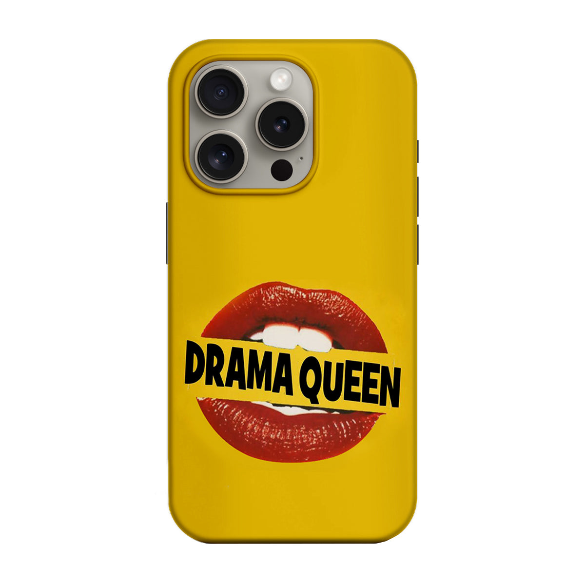 Maska za Apple iPhone 15 Pro, Perfect Case, LOVE-Splash Drama Queen, Višebojna