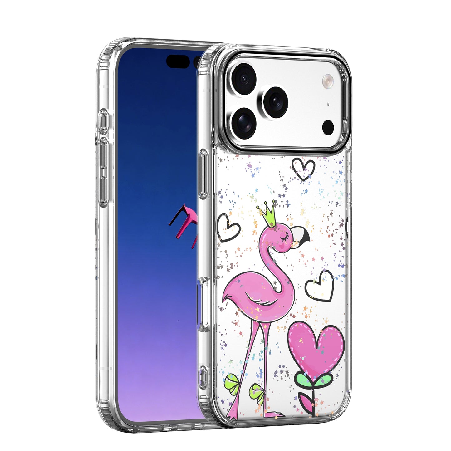 Maska za Apple iPhone 14 / 13, OEM, Ultra Trendy Love 2, Višebojna