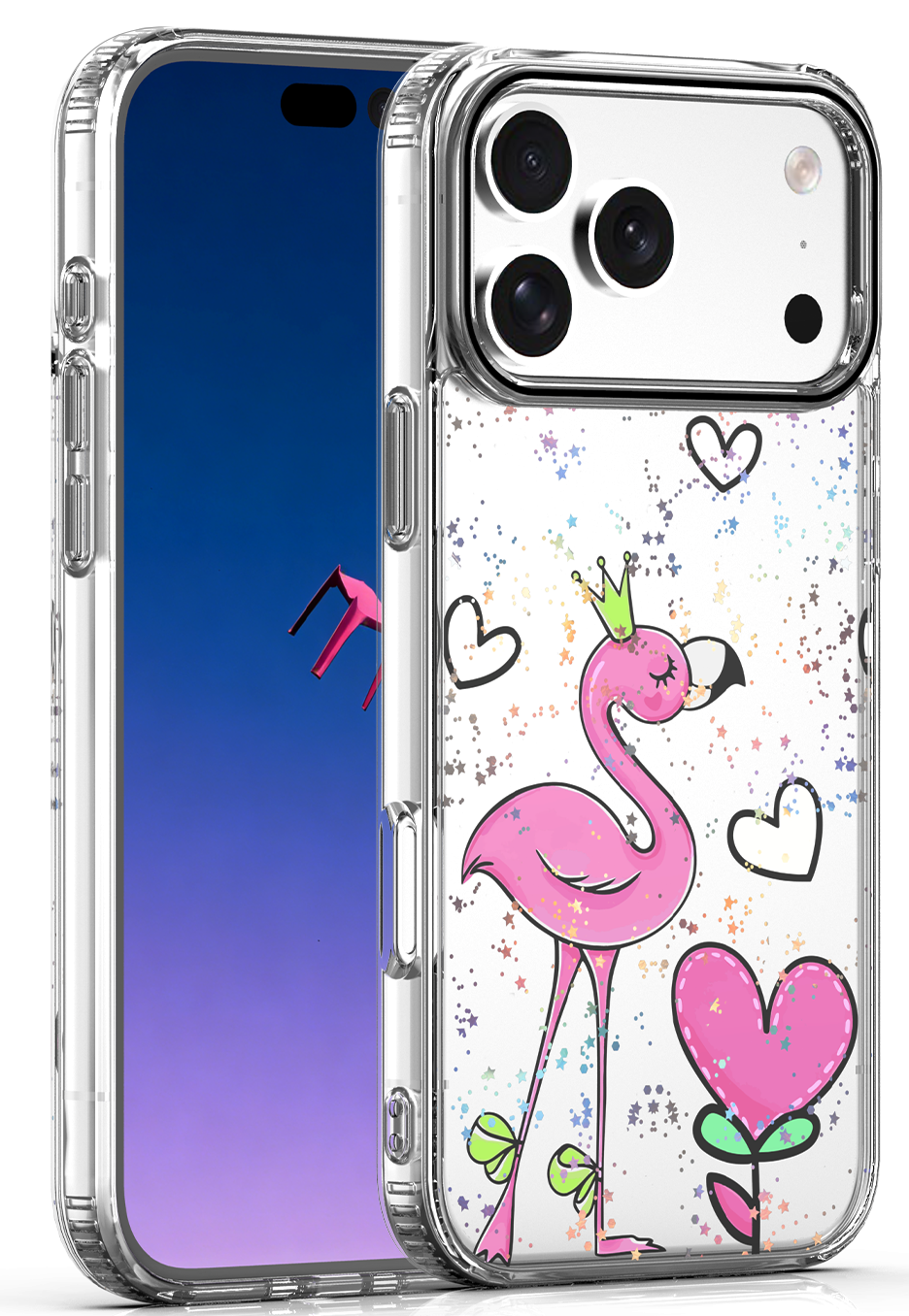 Maska za Apple iPhone 17 Pro Max, OEM, Ultra Trendy Love 2, Višebojna