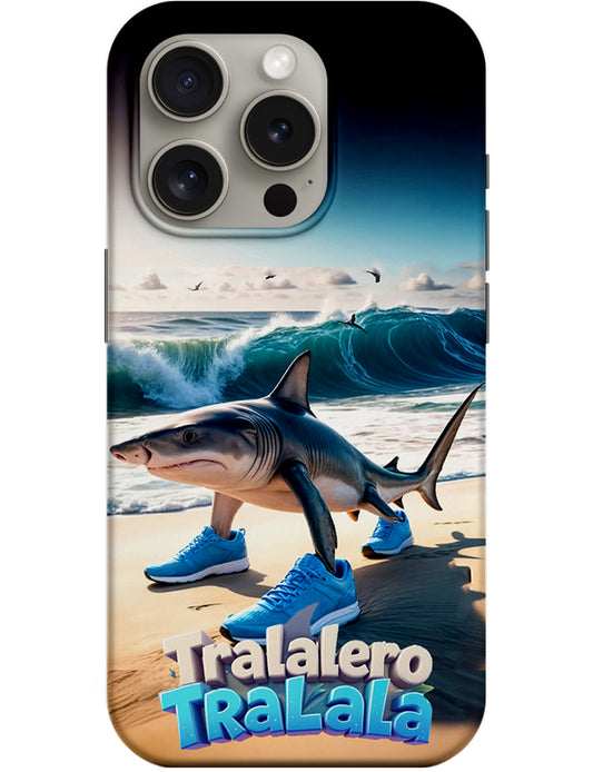 Maska za Apple iPhone 14 Pro, Perfect Case, Italian Brainrot Tralalero TraLaLa, Višebojna