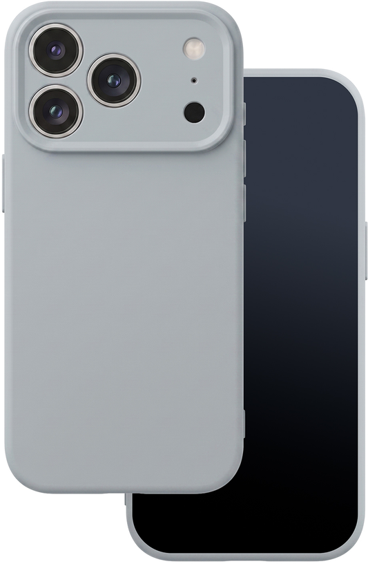 Maska za Apple iPhone 17 Pro, OEM, Silikon, Siva