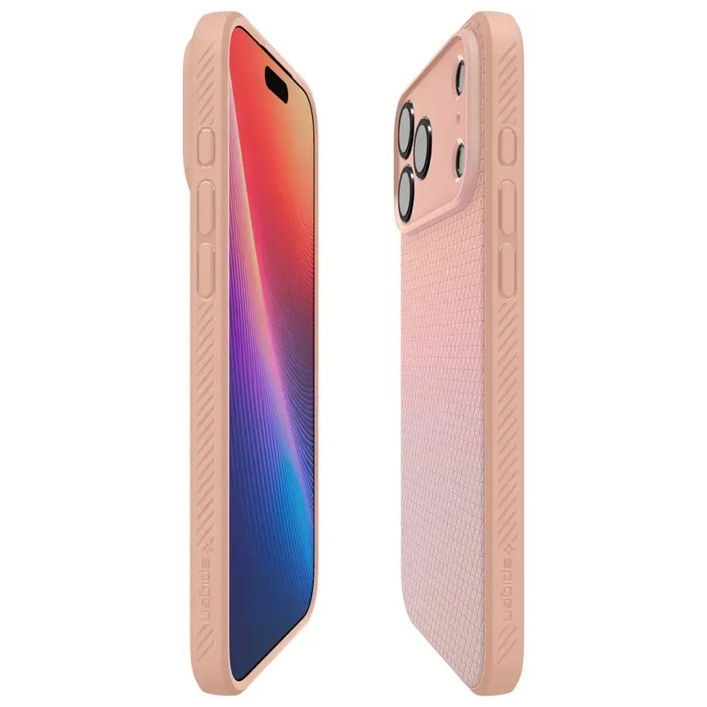 Maska za Apple iPhone 18 Pro Max / 17 Pro Max, Spigen, Liquid Air, Roza ACS12115