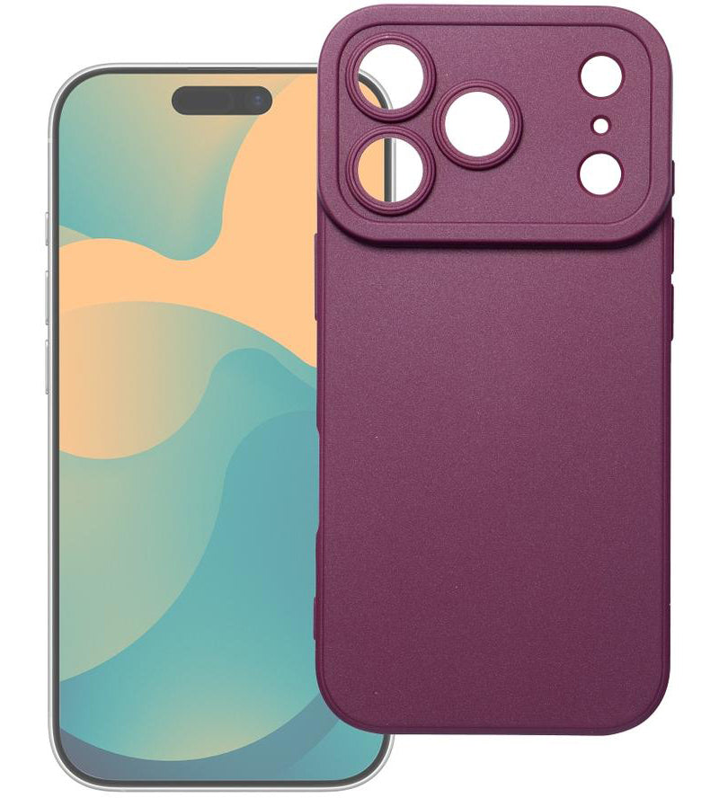 Maska za Apple iPhone 18 Pro Max / 17 Pro Max, OEM, Matt 2.0, bordo
