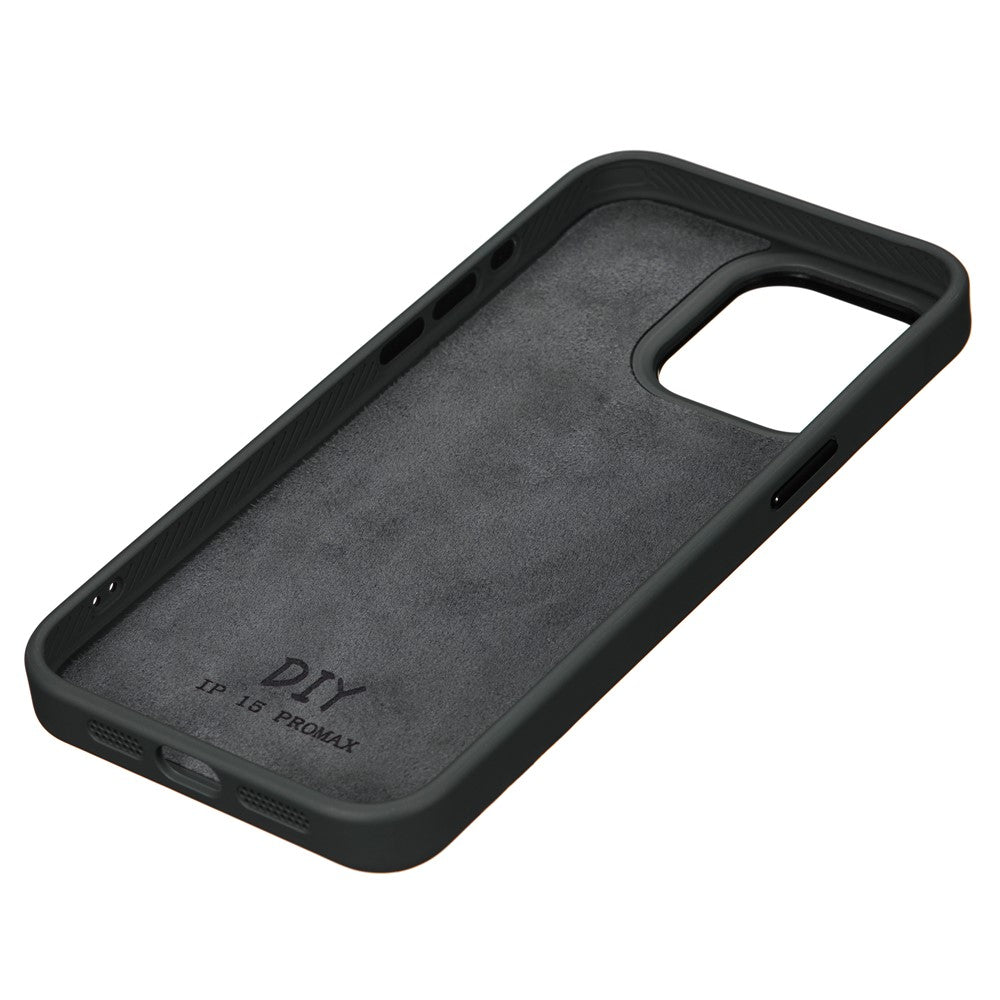 Maska za Apple iPhone 14 Pro Max, OEM, Prilagođeni E-Ink zaslon, Crna
