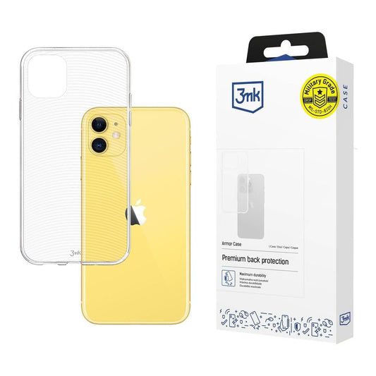Maska za Apple iPhone 11, 3MK, Armor, Prozirna