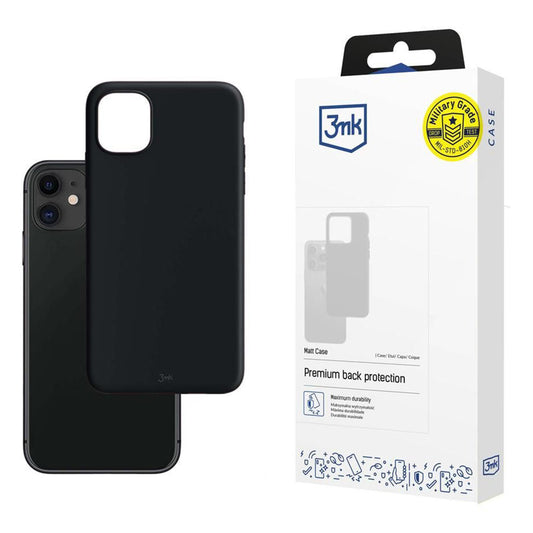 Maska za Apple iPhone 11, 3MK, Crna Mat