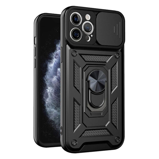 Maska za Apple iPhone 11 Pro Max, Techsuit, CamShield, Crna