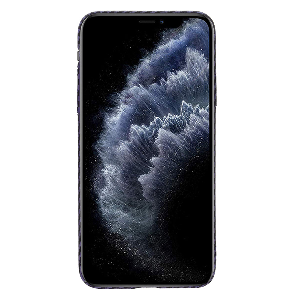 Maska za Apple iPhone 11 Pro Max, Techsuit, Carbonite FiberShell, Ljubičasta