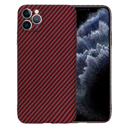 Maska za Apple iPhone 11 Pro Max, Techsuit, Carbonite FiberShell, Crvena