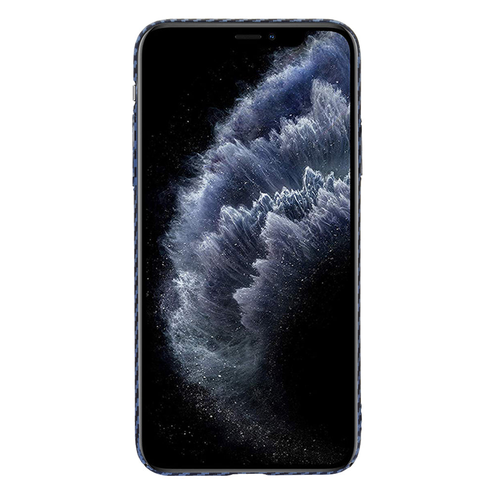 Maska za Apple iPhone 11 Pro Max, Techsuit, Carbonite FiberShell, Tirkizna