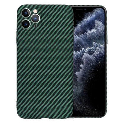 Maska za Apple iPhone 11 Pro Max, Techsuit, Carbonite FiberShell, Zelena