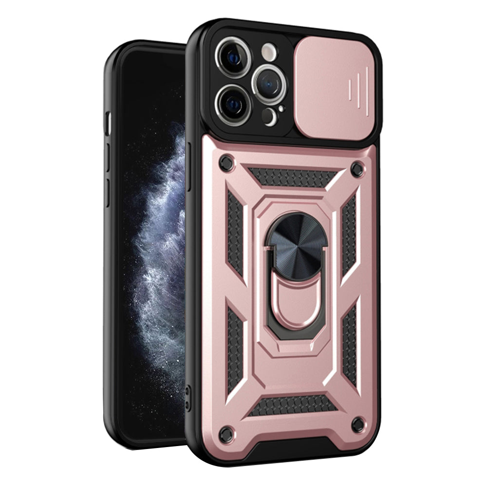 Maska za Apple iPhone 11 Pro, Techsuit, CamShield, Roza
