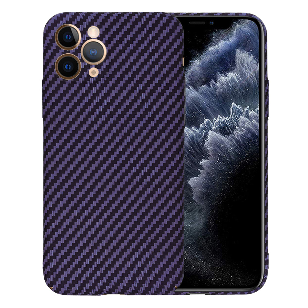 Maska za Apple iPhone 11 Pro, Techsuit, Carbonite FiberShell, Ljubičasta