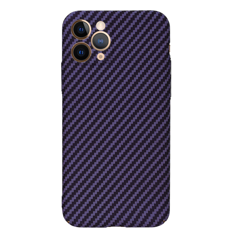 Maska za Apple iPhone 11 Pro, Techsuit, Carbonite FiberShell, Ljubičasta