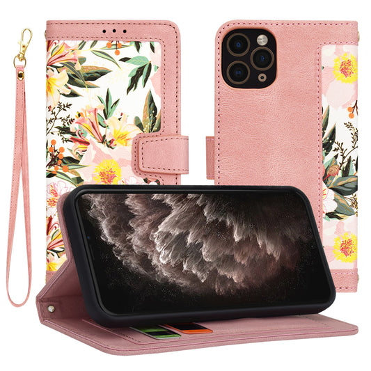 Maska za Apple iPhone 11 Pro, Techsuit, FlipCraft, Roza