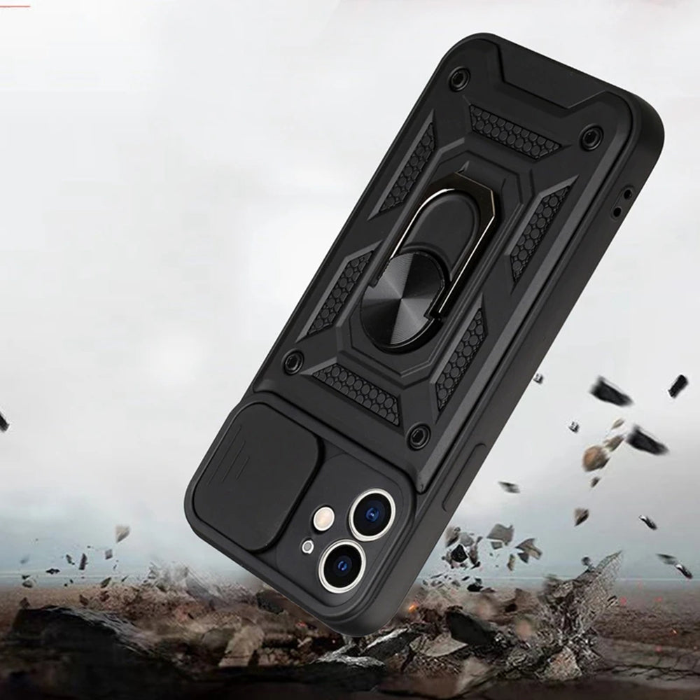 Maska za Apple iPhone 11, Techsuit, CamShield, Crna