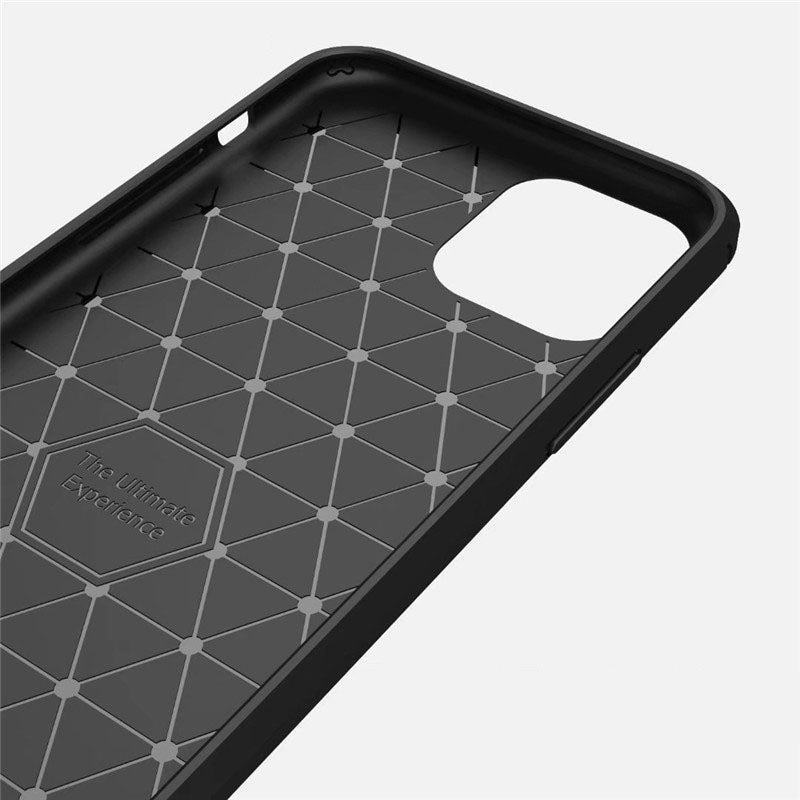 Maska za Apple iPhone 11, Techsuit, Karbon, Crna