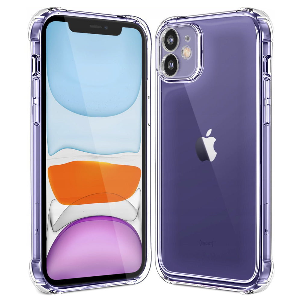 Maska za Apple iPhone 11, Techsuit, Shockproof Clear, Prozirna