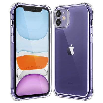 Maska za Apple iPhone 11, Techsuit, Shockproof Clear, Prozirna