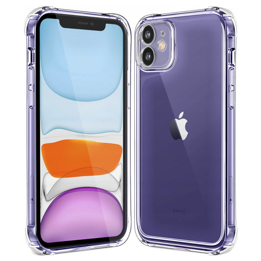 Maska za Apple iPhone 11, Techsuit, Shockproof Clear, Prozirna