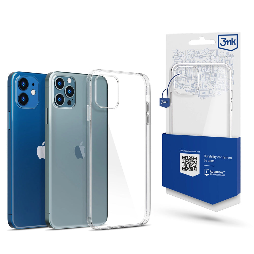 Futrola za Apple iPhone 12 / 12 Pro, 3MK, Prozirna