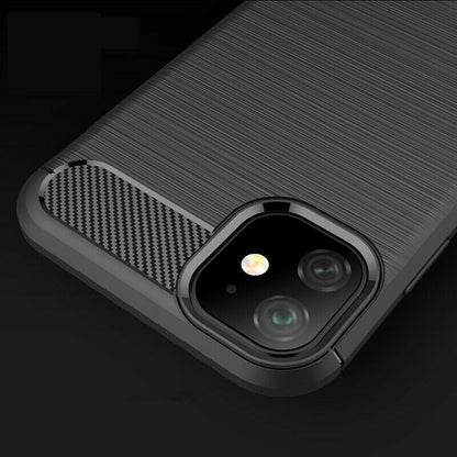 Maska za Apple iPhone 12 mini, Techsuit, Karbon, Crna