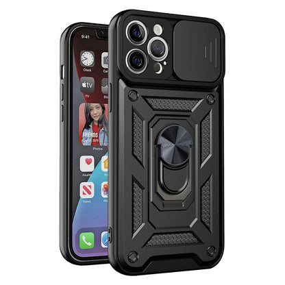 Maska za Apple iPhone 12 Pro Max, Techsuit, CamShield, Crna