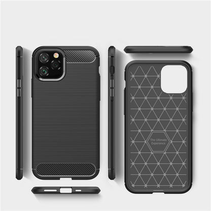 Maska za Apple iPhone 12 Pro Max, Techsuit, Karbon, Crna