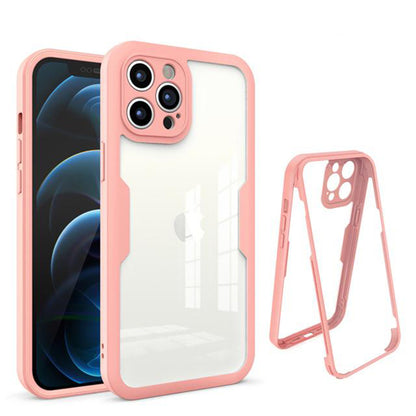 Maska za Apple iPhone 12 Pro Max, Techsuit, ColorVerse 360, Roza