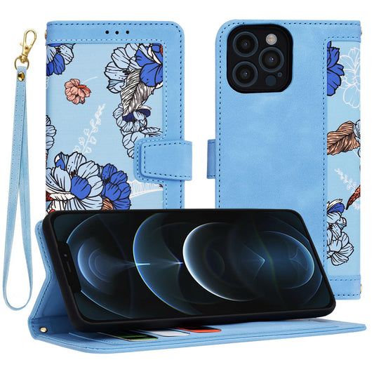Maska za Apple iPhone 12 Pro Max, Techsuit, FlipCraft, Plava