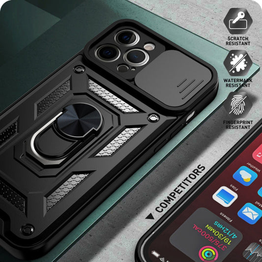 Maska za Apple iPhone 12 Pro, Techsuit, CamShield, Plava
