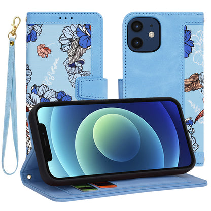 Maska za Apple iPhone 12 / 12 Pro, Techsuit, FlipCraft, Plava