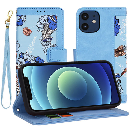 Maska za Apple iPhone 12 / 12 Pro, Techsuit, FlipCraft, Plava
