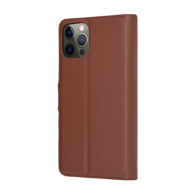 Futrola za Apple iPhone 12 Pro, Techsuit, Leather Folio, Smeđa