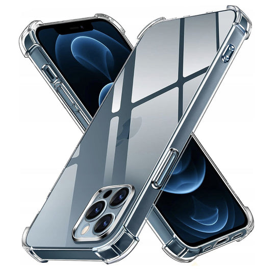 Maska za Apple iPhone 12 Pro, Techsuit, Shockproof Clear, Prozirna