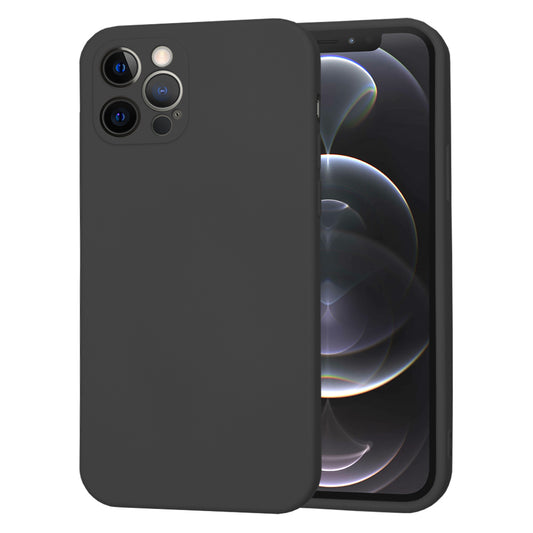 Maska za Apple iPhone 12 Pro, Techsuit, SoftFlex, Crna