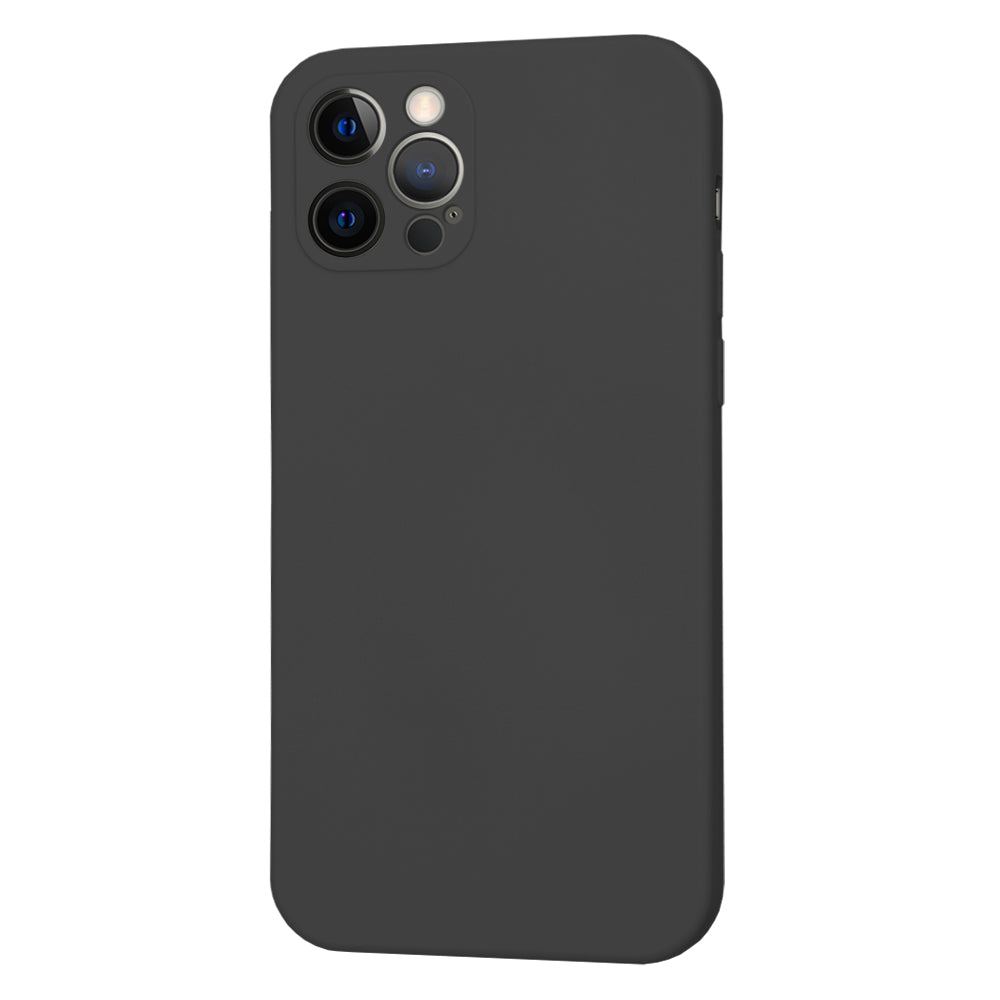 Maska za Apple iPhone 12 Pro, Techsuit, SoftFlex, Crna