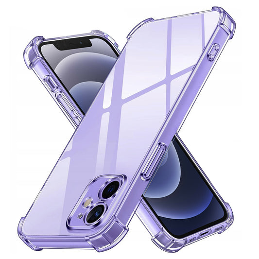 Maska za Apple iPhone 12, Techsuit, Shockproof Clear, Prozirna