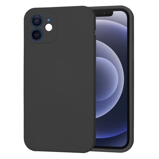Maska za Apple iPhone 12, Techsuit, SoftFlex, Crna