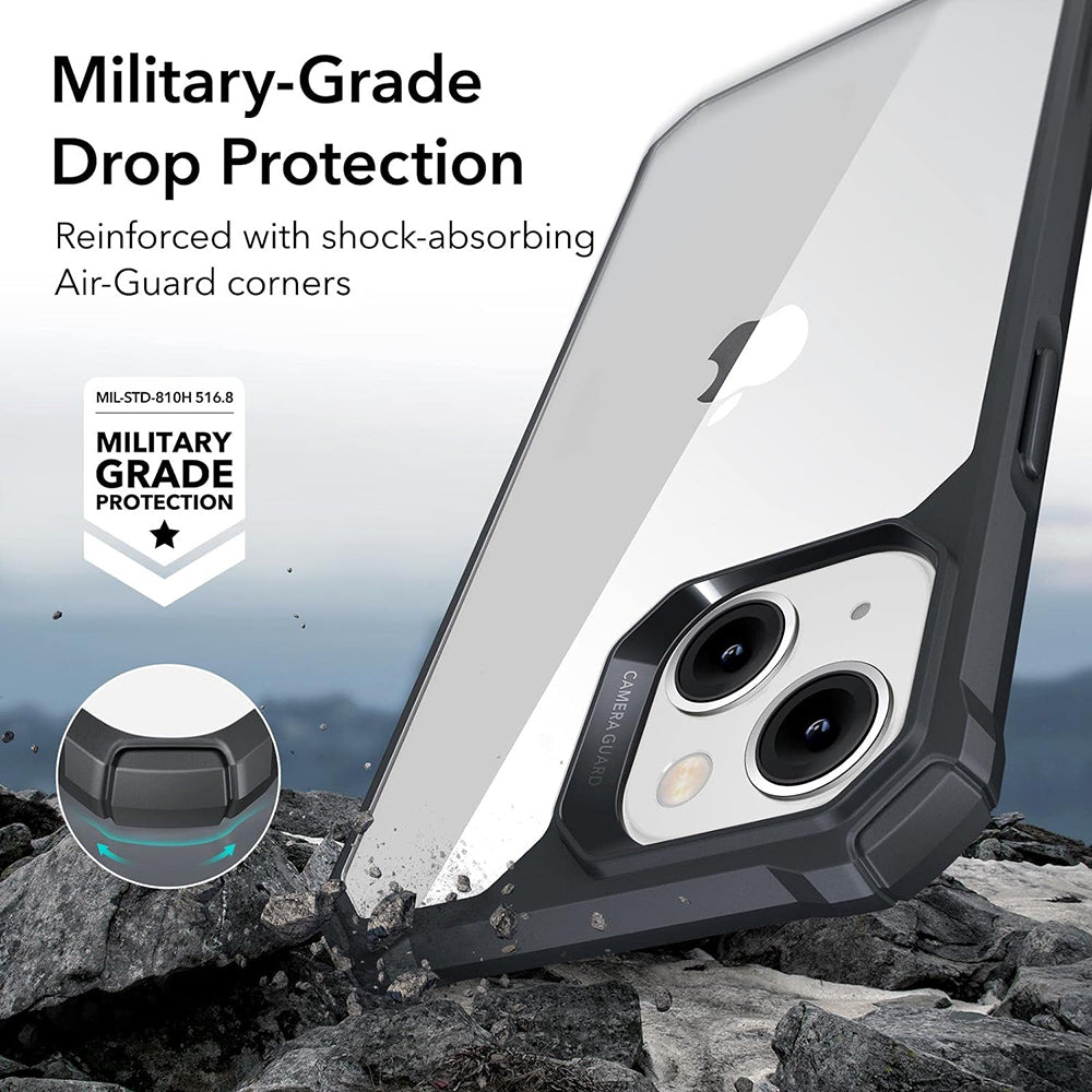 Maska za Apple iPhone 14 / 13, ESR, Air Armor, Crna Prozirna
