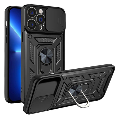 Maska za Apple iPhone 13 Pro Max, Techsuit, CamShield, Crna