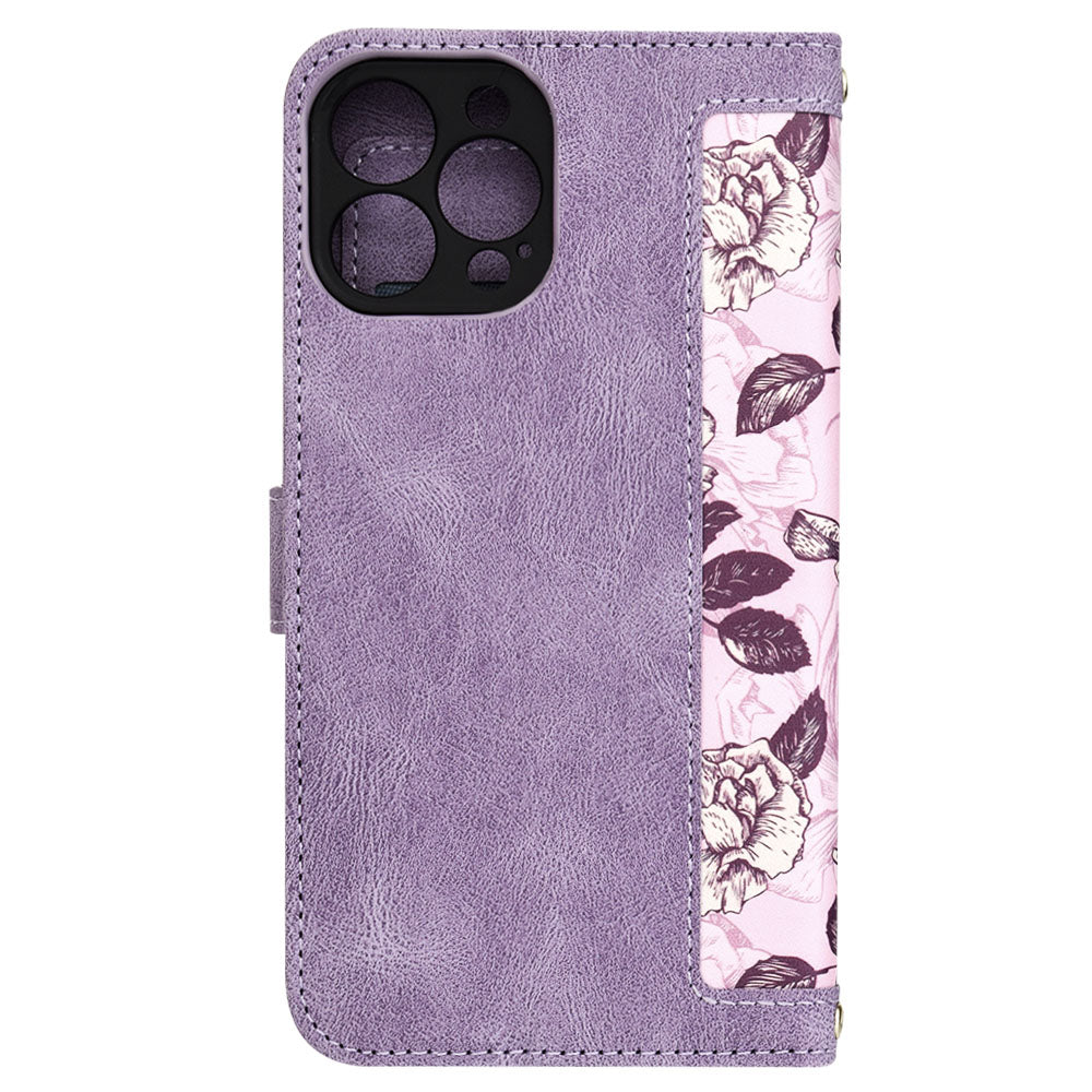 Maska za Apple iPhone 13 Pro Max, Techsuit, FlipCraft, Ljubičasta