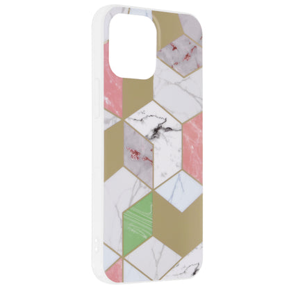 Maska za Apple iPhone 13 Pro Max, Techsuit, Marble, Ljubičasta