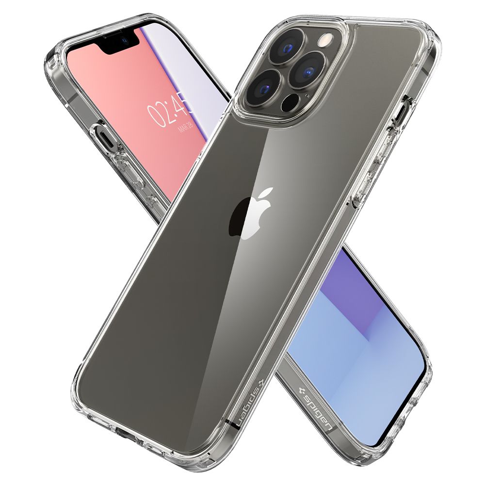 Maska za Apple iPhone 13 Pro, Spigen, Ultra Hybrid, Prozirna